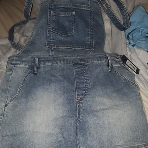 Overall Shorts